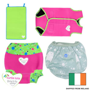 Baby Wrap Swimwear Bundle | Pink