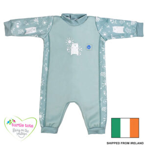 warm in one baby wetsuit sunny bear