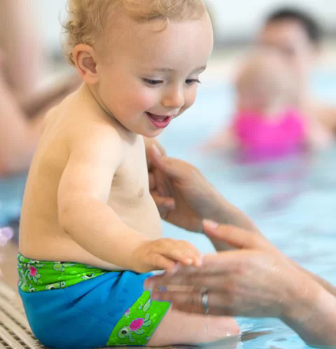 Happy Nappy Turtle Tots Blue